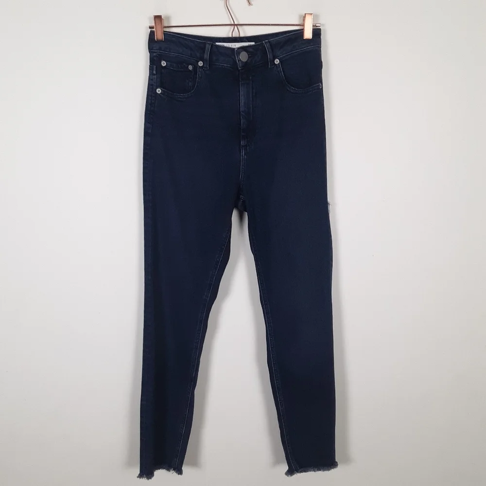 ASOS Ripped High Rise Jeans - Picture 2 of 8